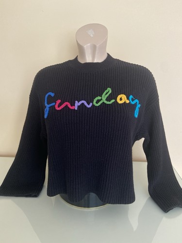 Moon & Madison Funday Pullover Pulli schwarz Größe S - Bild 1 von 5