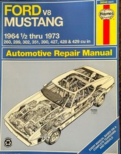 HAYNES 357 Ford V8 Mustang Owners Automotive Repair Manual 1964½ thru 1973 