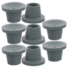8 Pcs Rubber Feet for Step Stool Replacement Shower Seat Bathroom Chair