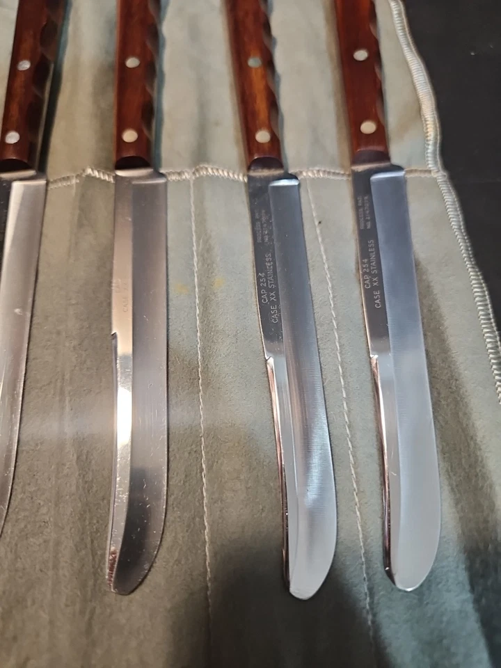 LOTE x8 CASE XX M-254 con bolsa de viaje excelente estado junto a nuevo Foto 4 de 4