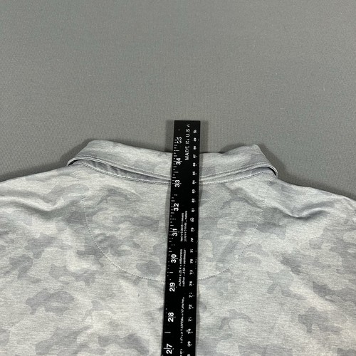 Peter Millar Sommer Comfort Poloshirt Herren XXL Camouflage Grau Kurzarm Stretch - Bild 9 von 10