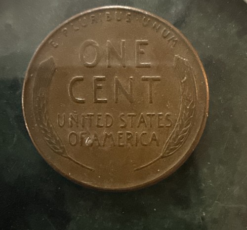 1952 P Lincoln Penny Error Coin. Lamination & Die Crack Error - Picture 5 of 5