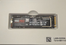Samsung 980 PRO NVMe M.2 SSD 1TB Interne SSD (MZ-V8P1T0BW)