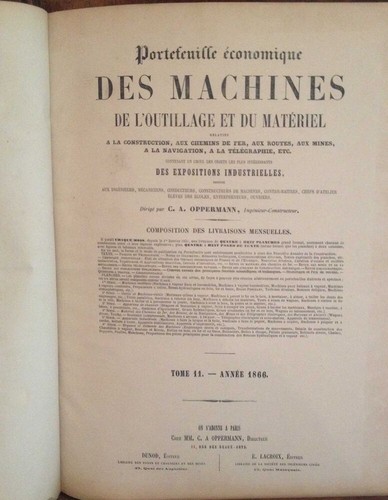 8609|Portefeuille économique des machines de l'outillage et du matériel - Picture 2 of 6