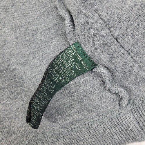 Lauren Ralph Lauren Ropa Exterior Suministro Cremallera Completa Chaleco Mujer Grande L Gris - Imagen 6 de 9