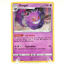 Gengar 85/202 - Sword & Shield Holo Rare Pokemon TCG Card Near Mint NM