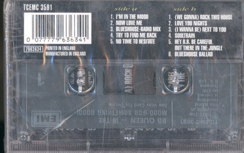 B.b. Queen In the Mood (For Something Good) cassette UK Emi 1991 cassette - Picture 2 of 2