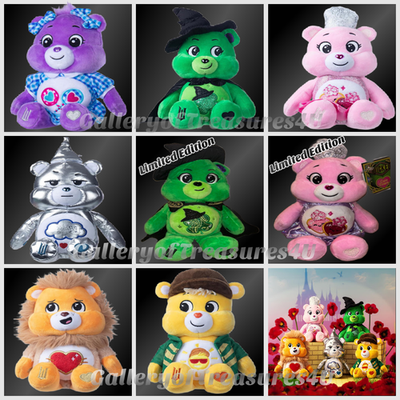 Care Bears x Wicked Dorothy Grumpy Tin Man Good Luck Scarecrow