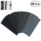  28 Pcs Furniture Sandpaper Wood Sanding Assorted High Grit Fine for Car