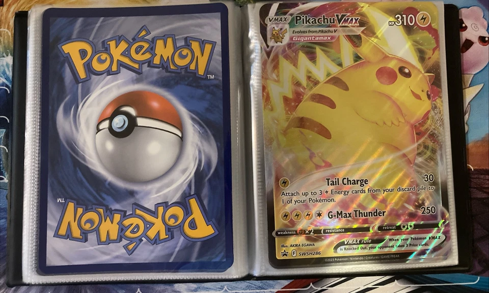 Pikachu VMAX (SWSH286) (Jumbo Card) X30 Inside 25th Anniversary Binder - Image 2 of 3