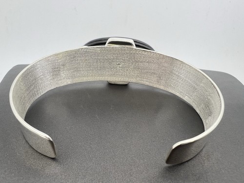 Jay King Sterlingsilber blauer Opal und mehrfarbiger Achat Armreif Armband 7" - Bild 7 von 10