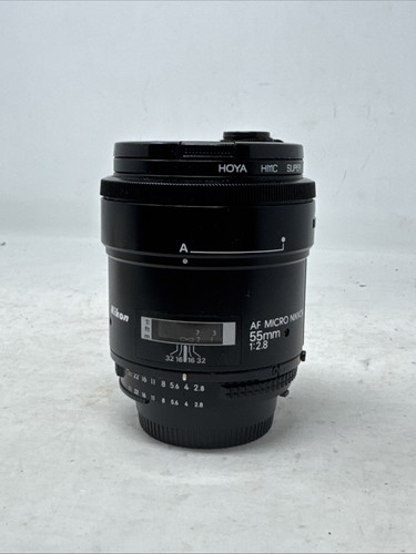 Nikon AF Micro NIKKOR 55mm f/2.8 Prime Macro Lens from Japan #2181A - 231