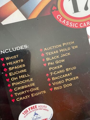 The Real Deal 2 17 Jeux de Cartes Classiques PC CD-ROM Mindscape Windows 95/98 Neuf - Photo 2/4