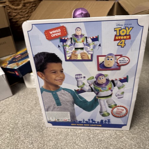 Disney Pixar Toy Story 4 High Flying Buzz Lightyear Plush Toy Ages 3+ - Picture 2 of 2