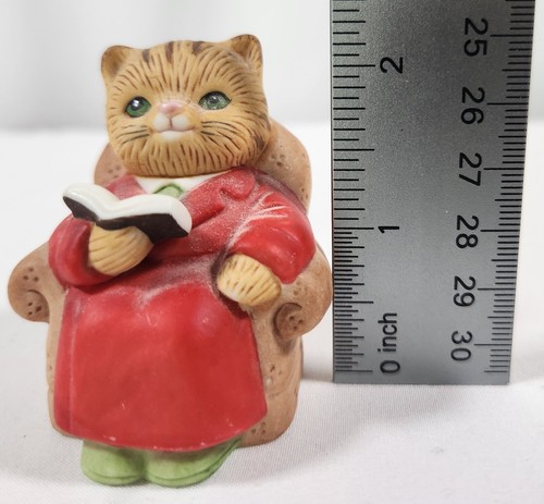 Vintage Homko Kitty Cat Christmas Family Set Of 3 Figurines Home Interiors - Picture 7 of 10