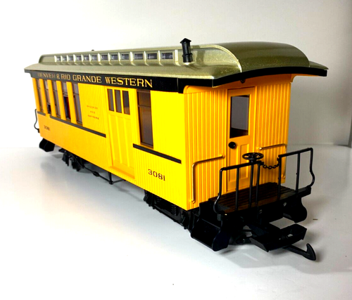 LGB 3080 D&RGW Denver & Rio Grande Western Coach Passenger Car G-Scale Boxed - Picture 5 of 7