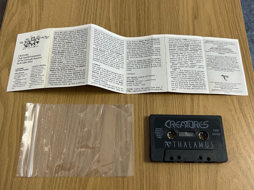 Thalamus Creatures Commodore 64 Cassette - Boxed Working -👾Retro Gift Idea👾 - Photo 9/12