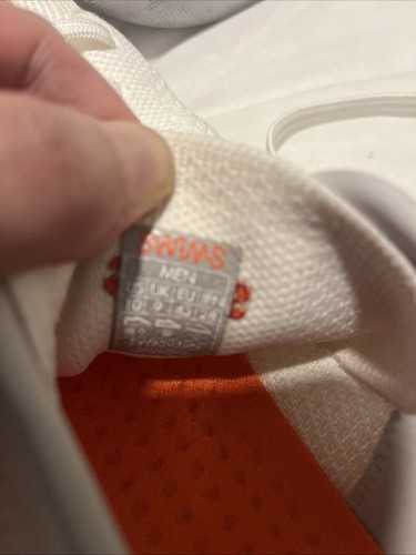 Swims Off White Waterproof Sneaker Men’s Size 10 - Picture 5 of 6