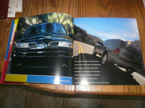 Folletos de ventas de Oldsmobile 2004 - vintage - silueta de Alero Bravada con DVD - Imagen 4 de 8