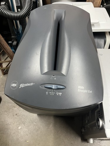 GBC 950S Shredmaster Paper Shredder Heavy Duty Straight Cut Office Used
