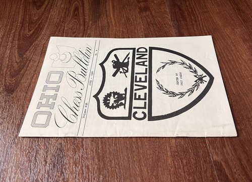 Vintage Ohio Chess Bulletin 1964 Ohio Chess Association News Cleveland Magazine - Imagen 3 de 4