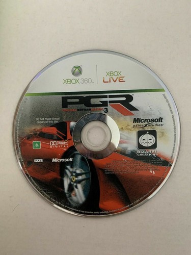 PGR Project Gotham Racing 3 - Microsoft Xbox 360 PAL Game with Manual - Picture 3 of 5