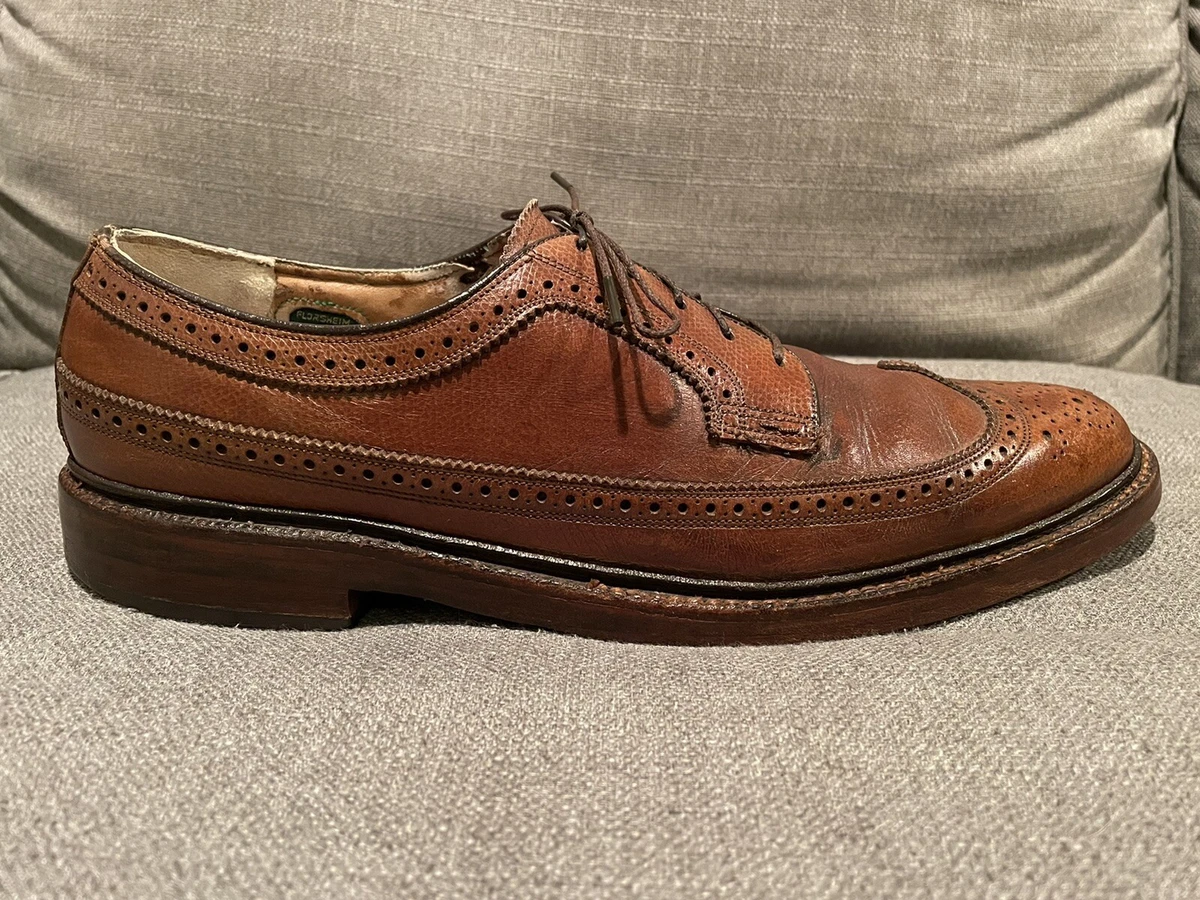 Florsheim Imperial 93602 Longwing Gunboat Men s Size 10 A narrow