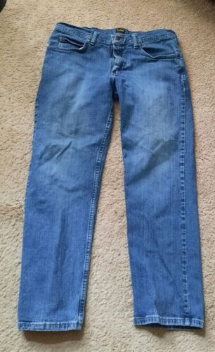 Pantalone uomo vintage Lee blu 36x29 made in Mexico misto cotone 99%