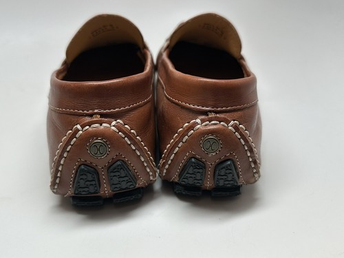 Cole Haan Howland Penny Loafers Mens 9.5 M Brown Leather Driving Mocs C45034 - Picture 4 of 7