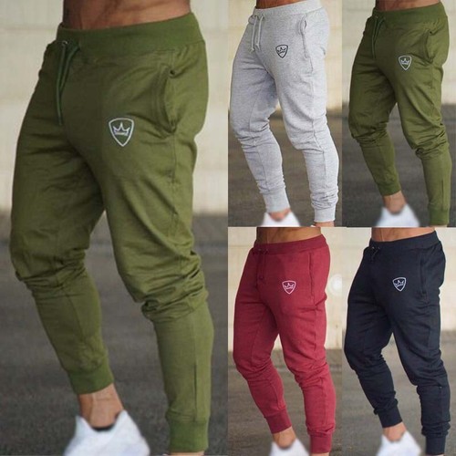 Men Slim Joggers Pants Gym Tracksuit 