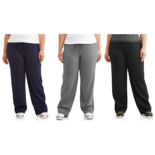 Athletic Works - Relaxed Fit Yoga Pants - Plus Sizes - Many Sizes & Colors - New