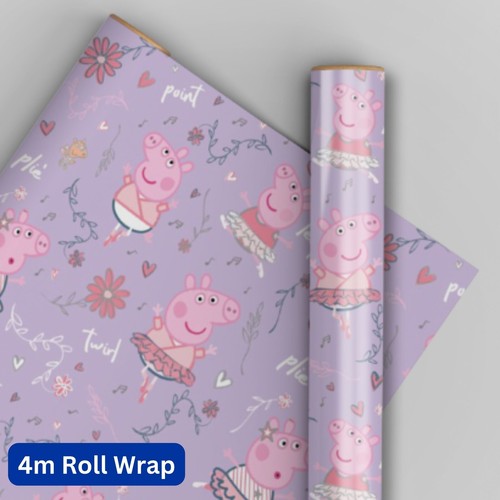 Wrapping Paper Birthday Gift Wrap Kids Present Gift Wrap 4m Roll Wrap - Picture 24 of 30