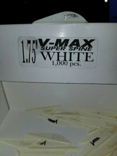 V-Max 1.75" Super Spine Vanes 150 Pack Arrow Fletchings 9 Color Choices - Picture 12 of 16