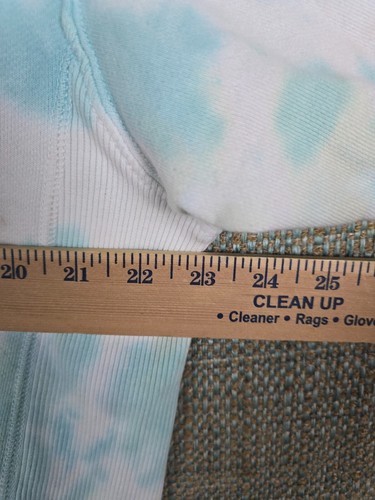 Aerie Sweatshirt Womens Medium White Blue Yellow Long Sleeve - Picture 5 of 9