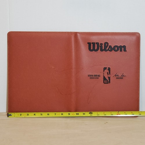 Wilson NBA Official Game Ball Composite Leather Folder Basketball 9.5” x 12.2" - Picture 5 of 10