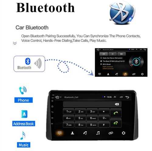 9" Android 10.1 Auto Radio GPS For 2011-2015 Chrysler Grand Voyager mit Carplay - Bild 6 von 12