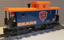 Custom Train Chicago Bears Caboose -Please Read Item Description-