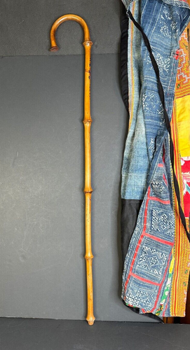 Old Chinese Bamboo Walking Stick …beautiful collection piece - Bild 2 von 13