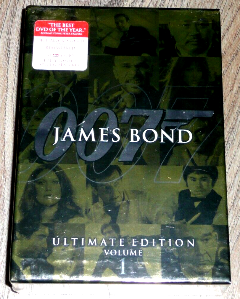 007シリーズ DVD ULTIMATE EDITION James Bond 007 Ultimate Edition Volume 1 DVD Box Set SEALED