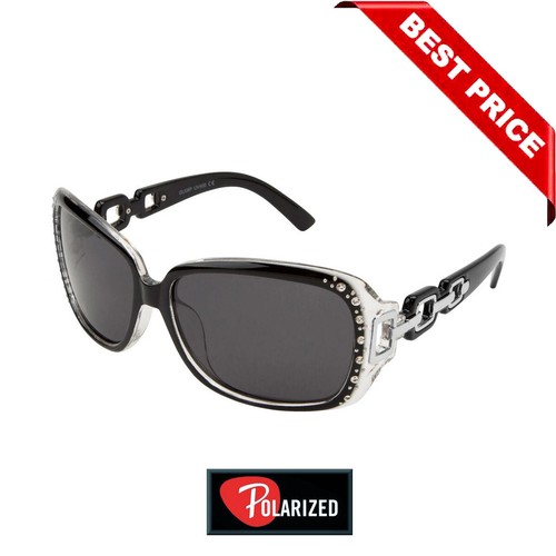 Gafas de sol polarizadas de estrás de moda estilo premium para mujer - Imagen 14 de 31