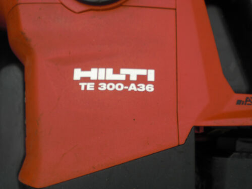 Hilti TE300A 36v SDS 2x 5.2 Batteries Drill Chisel Action breaker TE30A - Picture 13 of 13