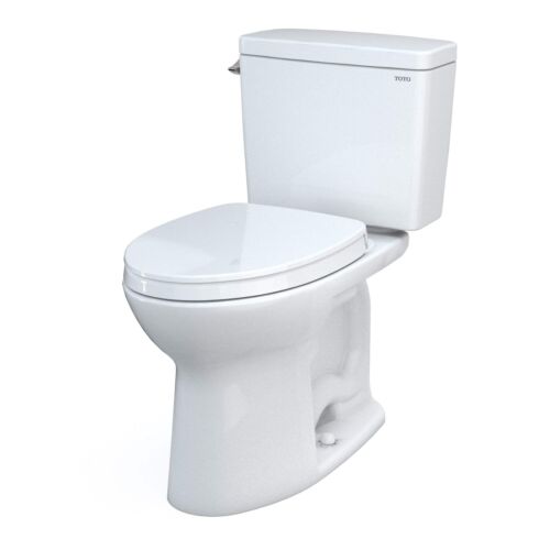 TOTO MS776124CSFG#01 Drake Two-Piece Toilet with SoftClose Seat, Washlet+ Ready - Picture 3 of 15