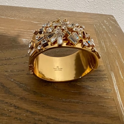 Kate Spade kaleidoball encrusted hinge bangle - Picture 2 of 6