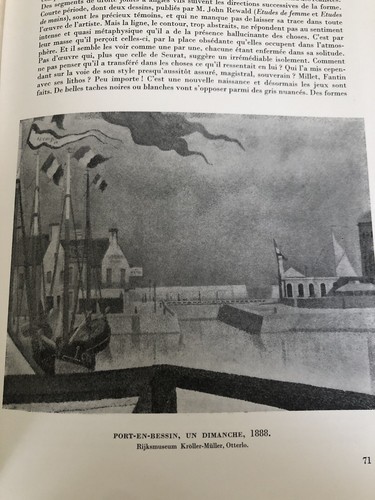 Seurat (1951) Jacques De Laprade w/ 75 Illustration, 24 Color (Text In French) - Picture 6 of 8