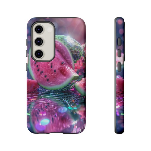 Watermelon Disco Ball Fruit Phone Case for iPhone, Samsung Galaxy, Pixel - 第 130/161 張圖片