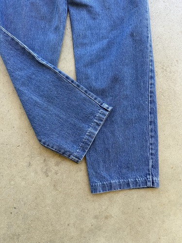 80s Levis Sportswear Pleated Denim Jeans W 28.5 L 30 Tapered Mom High Rise Vtg - Picture 14 of 17