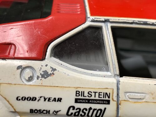 Imperfect 1:24 Diecast Car BURAGO BMW M1 TURBO MARLBORO RALLY No Box AS-IS - Picture 16 of 24