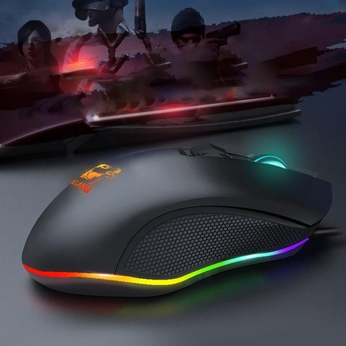 RGB Game Mouse Colorful Backlight LED Mechanical Gaming Mouse for WinXP 7 10 Mac - Bild 4 von 7