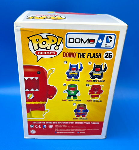 Funko Pop 01 Batman Rainbow Exclusives DOMO Heroes Flash Superman + Vinyl U Pick - Picture 72 of 84