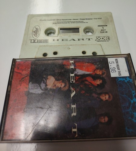HEART SELF TITLE CASSETTE LIKE NEW OOP - Picture 3 of 3